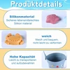 Zhao Ge 11 dalių paplūdimio žaislų rinkinys vaikams, silikoninių žaislų rinkinys smėliui, kibirėlis, kastuvas, undinėlė, jūros žvaigždė, kriauklė, vaivorykštės spalvų smėlio dėžės žaislas, žaidimai lauke, mėlynas