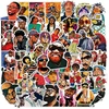 Zhlearda hip hop repo lipdukai, 2 x 50 vienetų, hip hop lipdukų rinkinys, vandeniui atsparūs vinilo lipdukai, dainininkų lipdukai, šaunūs, madingi grafiti punk lipdukų dizainai paaugliams ir suaugusiems
