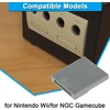 Zhuroupu Sd atminties kortelės skaitytuvo adapteris, skirtas Nintendo Wii ir Ngc, Sd Flash atminties kortelė, skirta Nintendo Game Cube konsolei, mini atminties kortelė, skirta Ngc žaidimui (2 vnt.)
