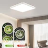 Zmh led lubinis šviestuvas plokščias: 23 cm miegamojo lempa 18 w vonios kambario 4000 k vonios kambario lempa ip44 prieškambario lempa vonios kambario baltas kvadratinis lubinis apšvietimas miegamajam virtuvei prieškambariui