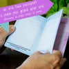 Žodžiai yra dovanos „passport to Take My New Life“, bordo spalvos, klasika su šiuolaikišku akcentu