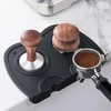Zonadah Silikoninis kavos manipuliavimo kilimėlis, 21x15cm, Espresso kilimėlis, Espresso tamperio laikiklis, miltelių padėklas, neslystantis kavos kilimėlis, Barista įrankis virtuvei, barui, namams, kavinei