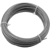 Zonadah Sodo viela 30m/2mm Pvc dengta nerūdijančio plieno vielos lyno rinkinys, M5 įtempimo griebtuvo vielos įtempiklio rinkinys, tvoros vielos ritinio rinkinys, kabelių turėklų rinkinys, vijoklinių augalų kilpos, vielos pakaba