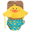 Zoocchini Duck Jersey kepurė 6-12 mėn.