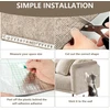 Zoydp 200 x 40 cm kačių draskymo kilimėlis, lipnus, kačių siena, pasidaryk pats draskymo kilimėlis, kačių siena, pjaustoma draskymo siena katėms, apsauga nuo draskymo sofai, baldams, kušetei, durims, chaki
