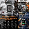 Zpimy 1.57 colio amoled išmanusis laikrodis vyrams su telefono funkcija, 5atm atsparus vandeniui fitneso laikrodis vyrams su žibintuvėliu, pedometru, širdies ritmo spo2, sportinis aktyvumo sekiklis, skirtas android ios (auksinis)
