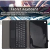 Zunate klaviatūros dėklas, skirtas M10 planšetiniam kompiuteriui, pu odinis dėklas su belaide bluetooth klaviatūra, skirtas M10 fhd plus 10.3 colių x606f (juodas)