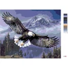 Zuty 1060221 paveikslas pagal skaičius skrendantis erelis 40 x 50 cm su porėmiu (jau įtemptas)