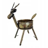 Žvakidė elnias, metalinė, h30cm