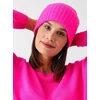 Zwillingsherz Stambaus mezgimo kepurė iš 100% kašmyro - aukštos kokybės unisex megzta kepurė, paprasta žieminė kepurė moterims, berniukams, mergaitėms - kepurė - vienas dydis - šiltas ir minkštas kašmyras - pavasariui, rudeniui ir žiemai