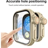 Zzjoooj [2 dėklų rinkinys, skirtas Huawei Watch Fit 3, apsauginis dėklas su ekrano apsauga, kietas Pc, atsparus įbrėžimams, itin plonas dėklas, skirtas Huawei Watch Fit 3 - Champagne x2