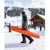 Kietas dėklas Sportube Series 2 oranžinis Blaze