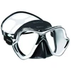 Nardymo kaukė Mares X-Vision Chrome LiquidSkin balta