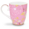 Porcelianinis puodelis Pip Studio Early Bird, rožinis su paukšteliu, 350 ml