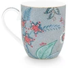 Porcelianinis puodelis Pip Studio Flower Festival, pilkšvai mėlynas, 145 ml