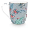 Porcelianinis puodelis Pip Studio Flower Festival, pilkšvai mėlynas, 145 ml