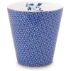 Porcelianinis puodelis Pip Studio Royal, mėlynas su rombiniu raštu, 230 ml