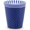 Porcelianinis puodelis su lėkštute Pip Studio Royal, mėlynas su taškeliais, 230 ml