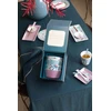 Porcelianinių dubenėlių rinkinys Pip Studio, pilkšvai mėlynas su gėlėmis, 12 cm