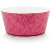 Porcelianinių dubenėlių rinkinys Pip Studio, ryškiai rožinis su gėlėmis, 12 cm