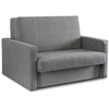Mebel Elite Atlenkiamas miegamasis fotelis MILAN 2, 2 vnt., pilkas