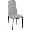 Mebel Elite Audiniu aptraukta kėdė TEX, 42 × 43 × 95 cm, pilka