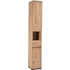 Mebel Elite Aukšta spintelė VENORNA, 30 cm, artisan ąžuolo spalvos