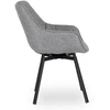 Mebel Elite Besisukanti kėdė LUNA 2, 57 × 57 × 90 cm, pilka