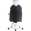 Mebel Elite Biuro kėdė DUNCAN, ergonominė, sukama, 72 × 65 × 134 cm, pilka / juoda