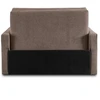 Mebel Elite Dvivietis fotelis-lova MILAN 2, 135 × 110 × 95 cm, smėlio spalvos