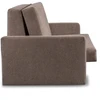 Mebel Elite Dvivietis fotelis-lova MILAN 2, 135 × 110 × 95 cm, smėlio spalvos