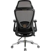 Mebel Elite Ergonominė pasukama kėdė LITOS, 126 kg, juoda
