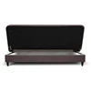 Mebel Elite Išskleidžiama sofa-lova ARUBA 2, 188 cm, ruda