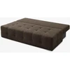 Mebel Elite Išskleidžiama sofa-lova MORANA, 197 × 142 cm miegamasis paviršius, ruda