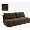 Mebel Elite Išskleidžiama sofa-lova MORANA, 197 × 142 cm miegamasis paviršius, ruda