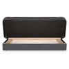 Mebel Elite Išskleidžiama sofa-lova PIANO 2 su patalynės dėže, 117 × 190 cm
