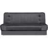 Mebel Elite Išskleidžiama sofa-lova PIANO 2 su patalynės dėže, 117 × 190 cm