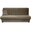 Mebel Elite Išskleidžiama sofa-lova SIGMA, 191 cm, smėlio spalvos