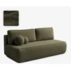 Mebel Elite Išskleidžiama sofa-lova su DL mechanizmu, 207 cm, žalia