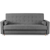 Mebel Elite Išskleidžiama sofa MALTA, pilka