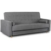 Mebel Elite Išskleidžiama sofa MALTA, pilka