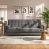 Mebel Elite Išskleidžiama sofa MALTA, pilka