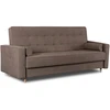 Mebel Elite Išskleidžiama sofa MALTA su patalynės dėže, 215 × 92 cm, ruda