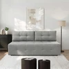 Mebel Elite Išskleidžiama sofa MORANA, 197 × 96 cm, pilka