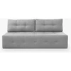 Mebel Elite Išskleidžiama sofa MORANA, 197 × 96 cm, pilka