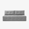 Mebel Elite Išskleidžiama sofa MORANA, pilka, šenilinė