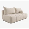 Mebel Elite Išskleidžiama sofa Saria, 207 × 86 cm, kreminė