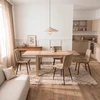 Mebel Elite Išskleidžiamas stalas MAX, 80–160 cm, artisan ąžuolo spalvos