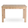Mebel Elite Išskleidžiamasis stalas SKUBI, 120–160 × 75 cm, artisan ąžuolo