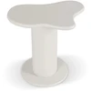 Mebel Elite Kavos staliukas PASCAL, 60 × 37 × 54,5 cm, baltas